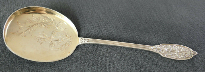 PUIFORCAT ANCIENNE PELLE A GLACE ARGENT MASSIF POINÇON MINERVE ART NOUVEAU 1900.