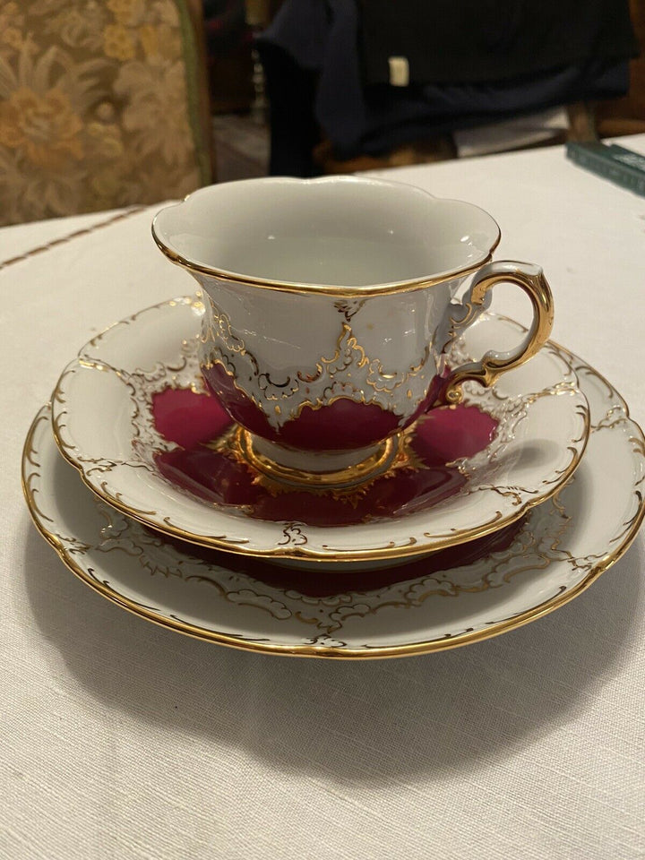 マイセンBフォーム コーヒーセット、二級品