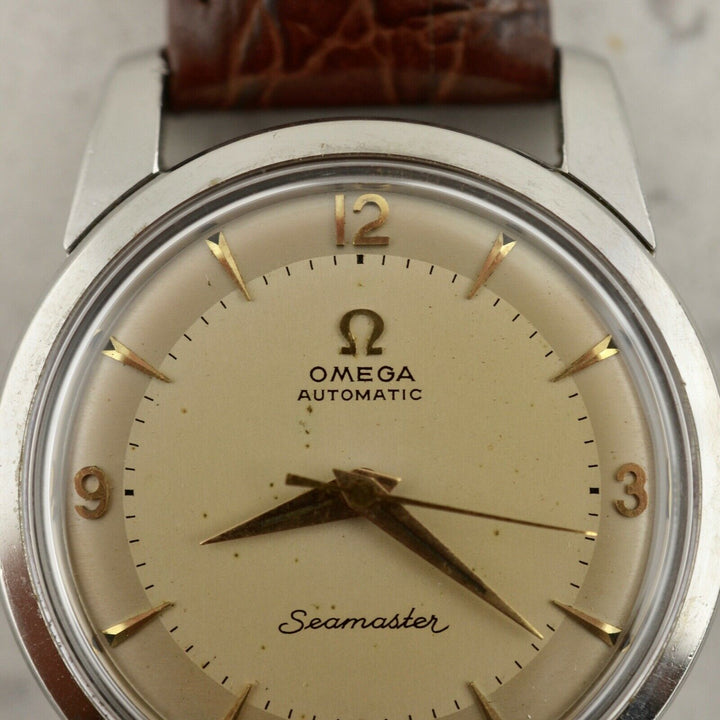 C.1956 ヴィンテージ オメガ シーマスター 自動式 腕時計 Cal. Ω 501 型番2846/2848 スチール製