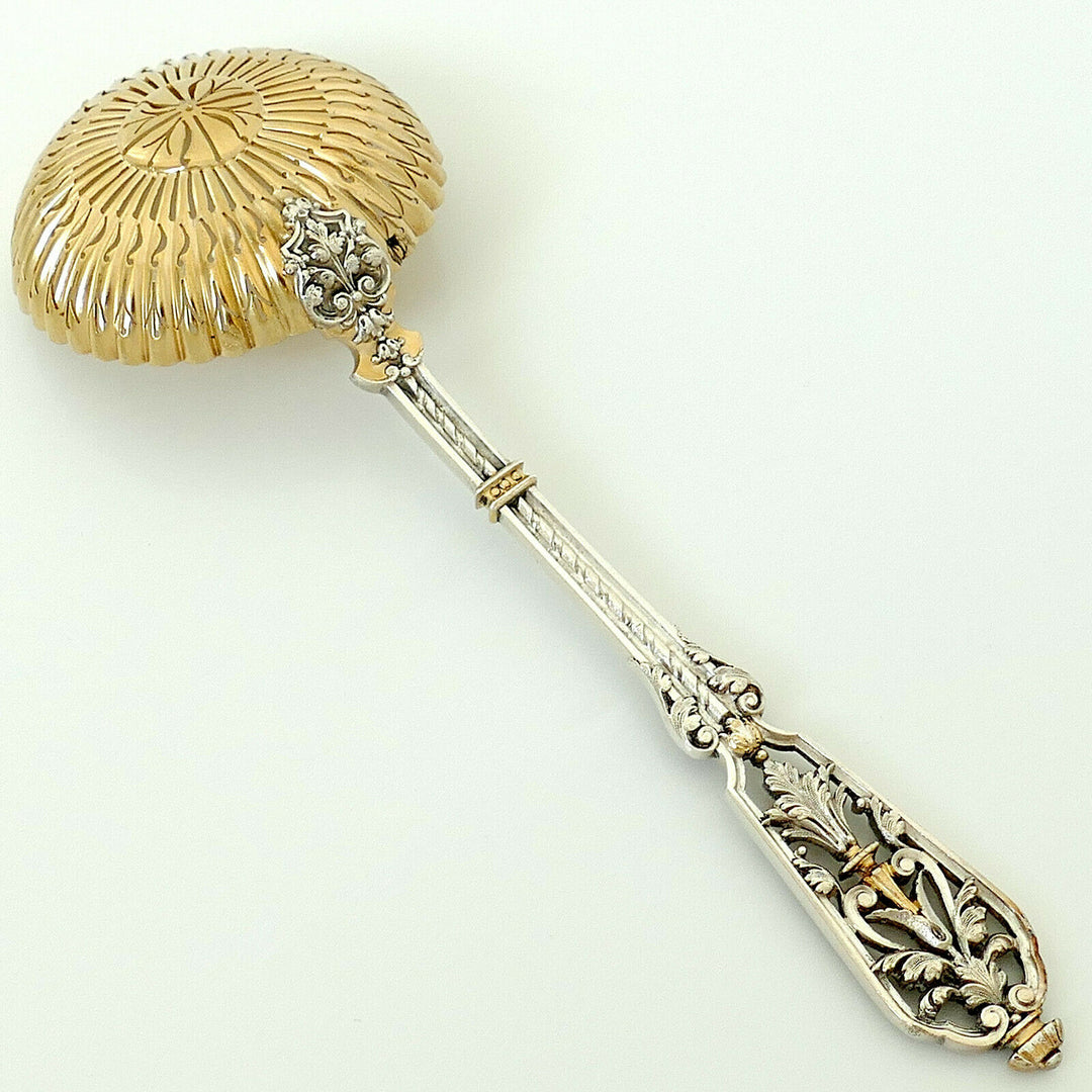 Puiforcat French Sterling Silver Strawberry Set, Francois 1 er, Renaissance