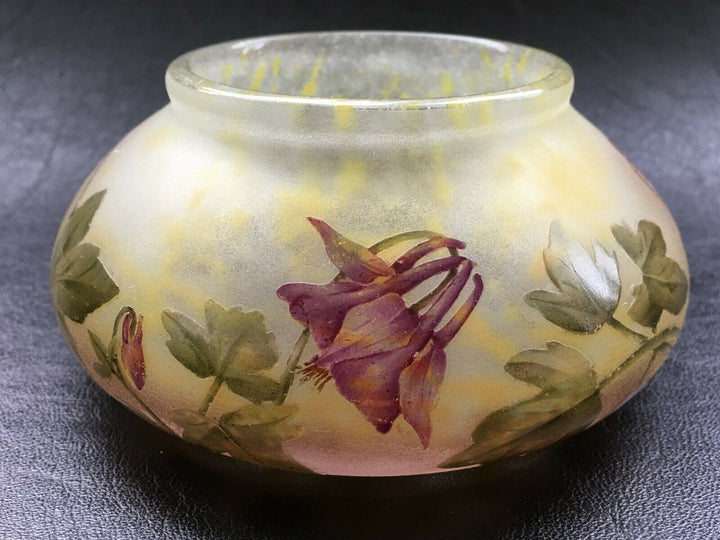 Vase Daum Nancy (Art Nouveau 1900)