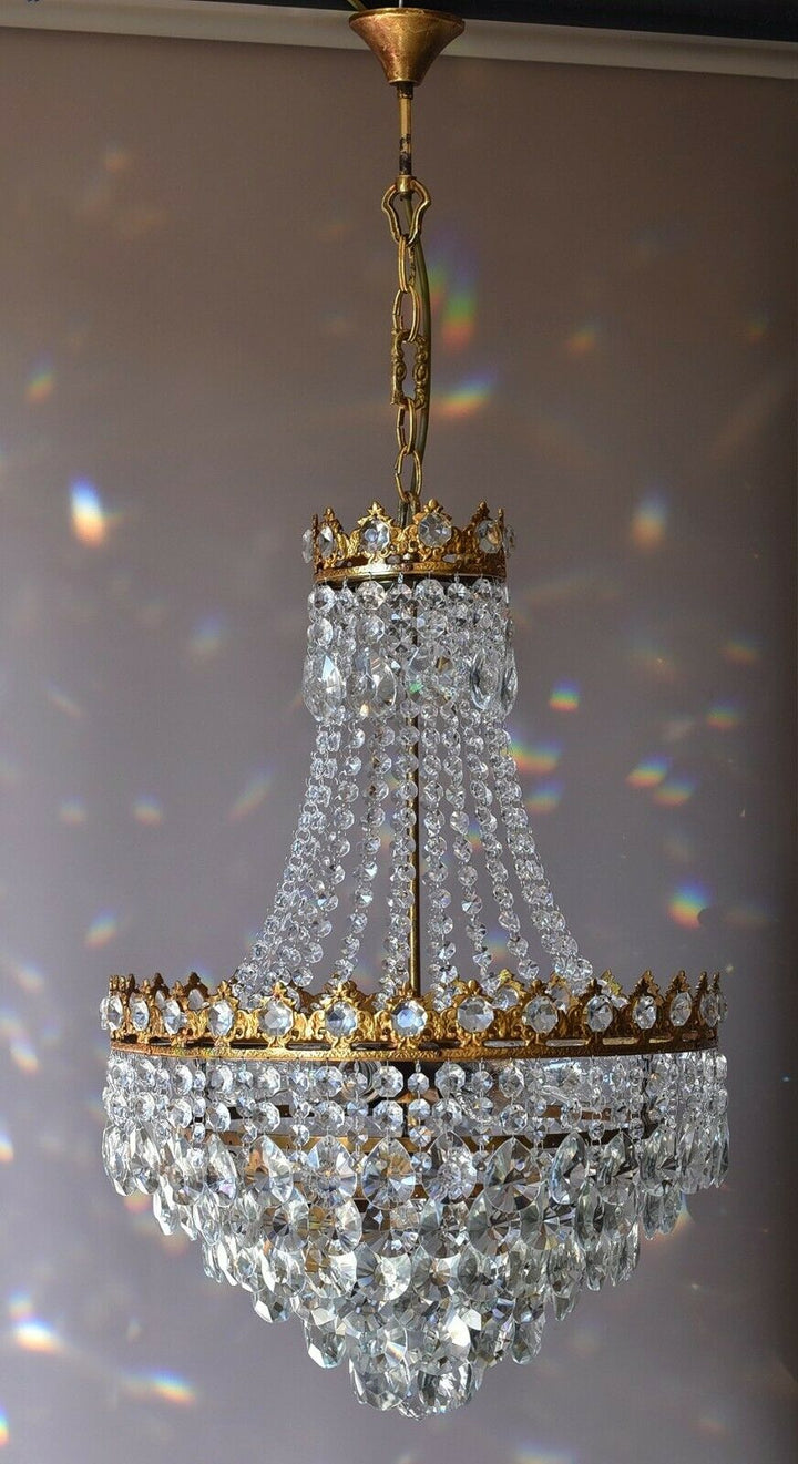 アンティーク/ヴィンテージ ホームライティング フレンチクリスタル