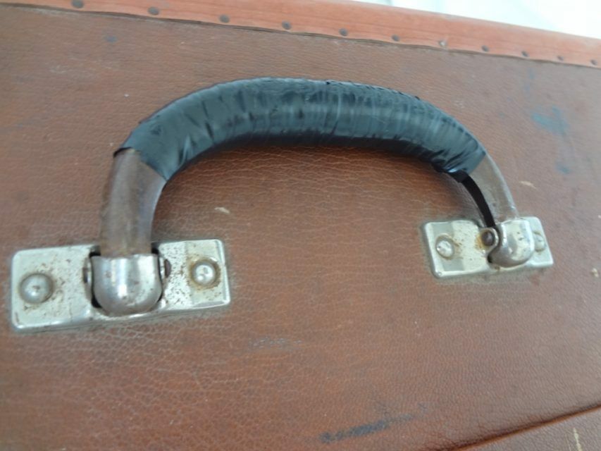 AUTH LOUIS VUITTON MONOGRAM Vintage TRUNK BAG