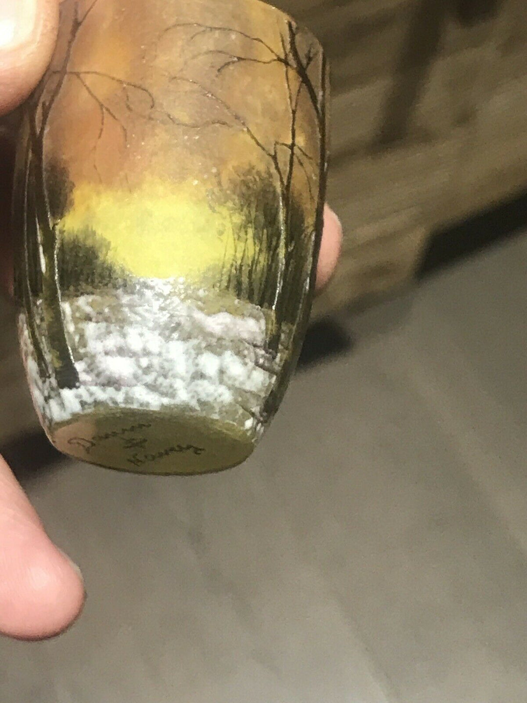 Vase Miniature Daum Nancy