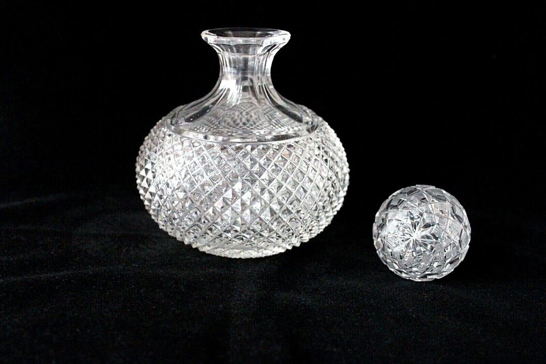 Antique French Baccarat Diamants Biseaux perfume decanters set c 1900