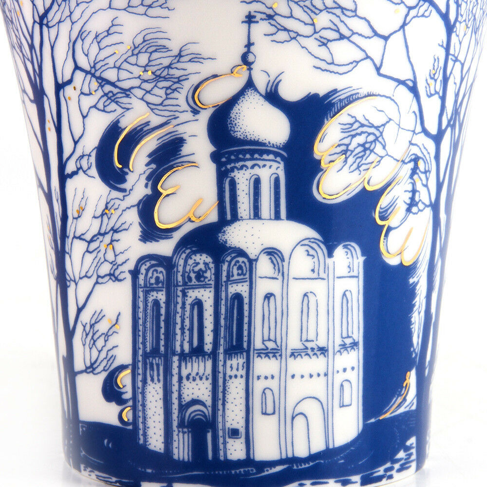 インペリアルポーセリン  マグ/ ティーカップ ＆ソーサー  ロモノーソフ  ネルルの教会