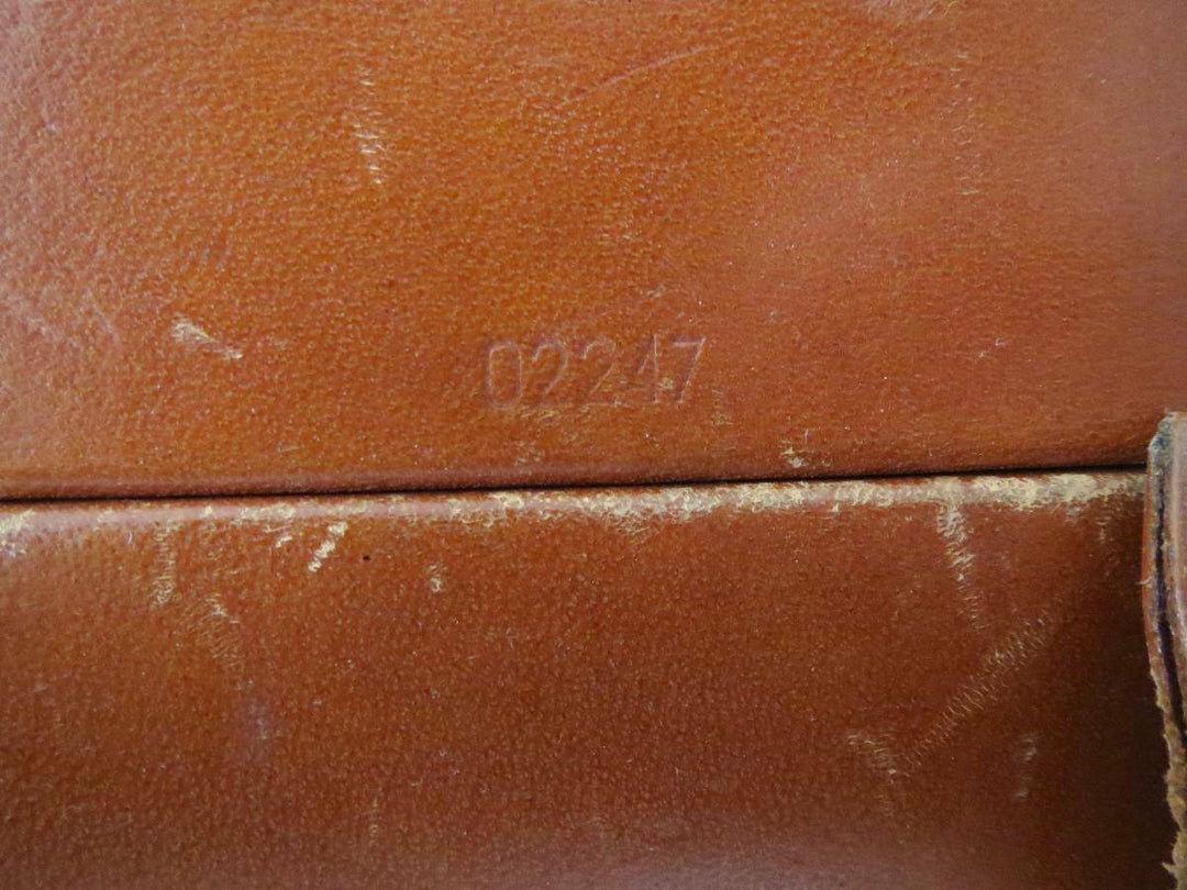 AUTH LOUIS VUITTON Caramel Nomade BRIEFCASE ATTACHE TRUNK BAG