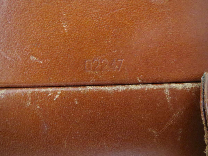 AUTH LOUIS VUITTON Caramel Nomade BRIEFCASE ATTACHE TRUNK BAG