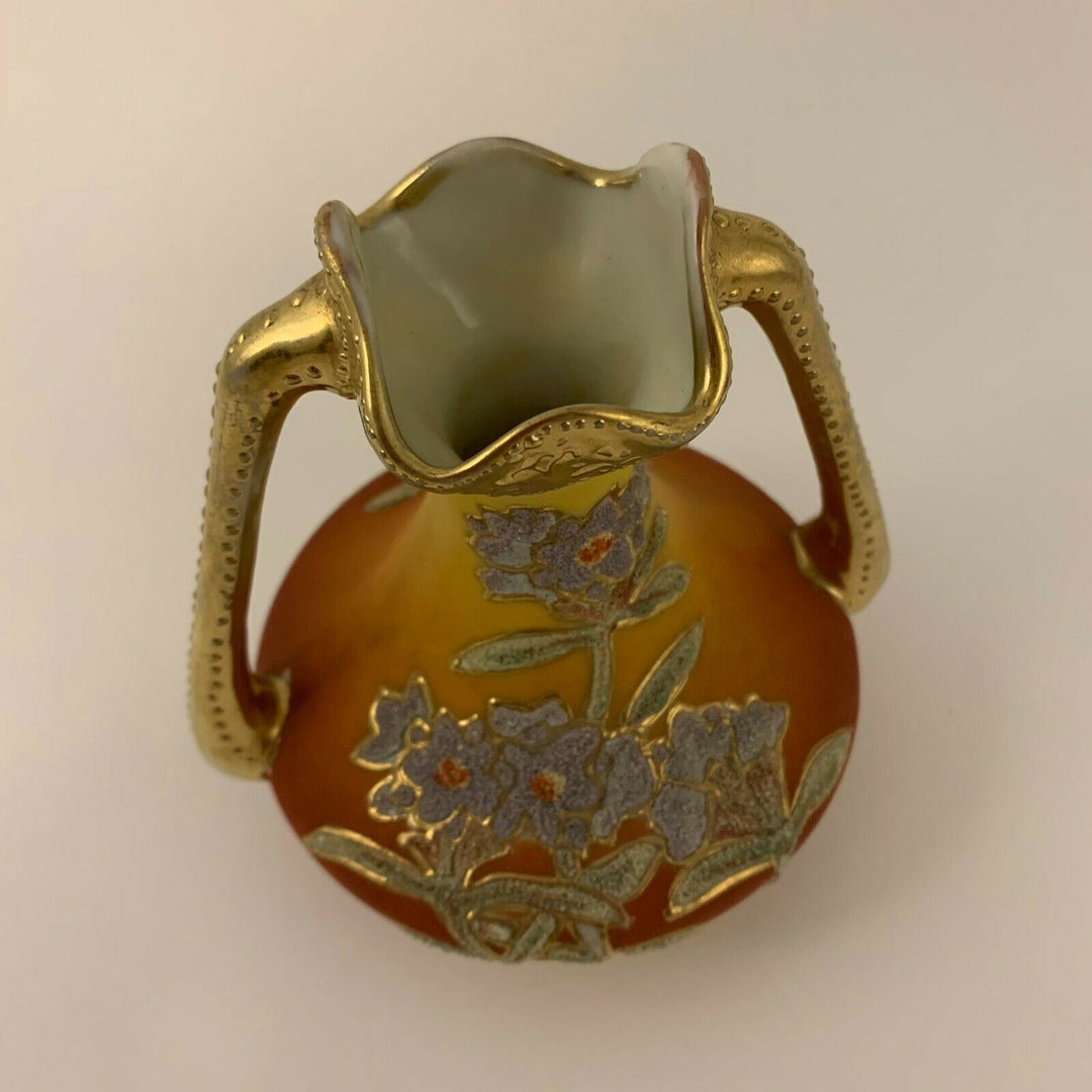 オールドノリタケ　コラレン　花瓶　1909年