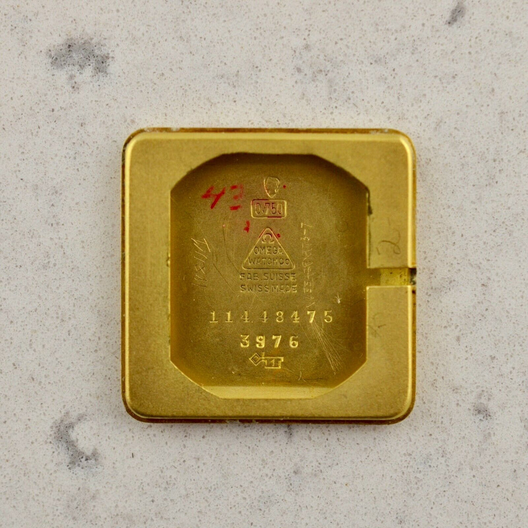 C.1954　ヴィンテージオメガ　機械式(手巻き）　腕時計　CAL.Ω302　型番3976　18Kイエローゴールド製