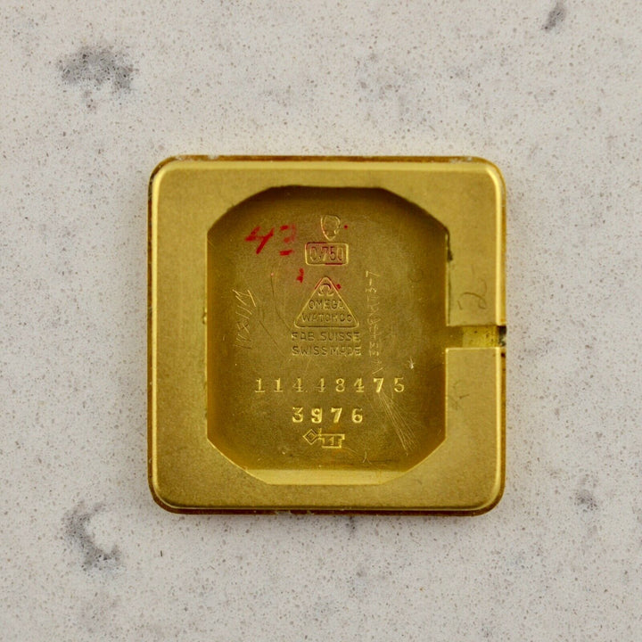 C.1954　ヴィンテージオメガ　機械式(手巻き）　腕時計　CAL.Ω302　型番3976　18Kイエローゴールド製