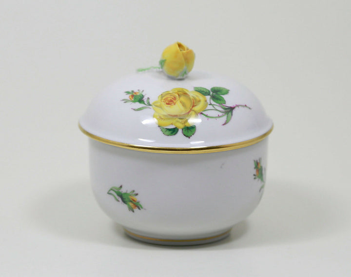 マイセン(Meissen)　モカサービス15点セット　イエローローズ　白磁　2級品