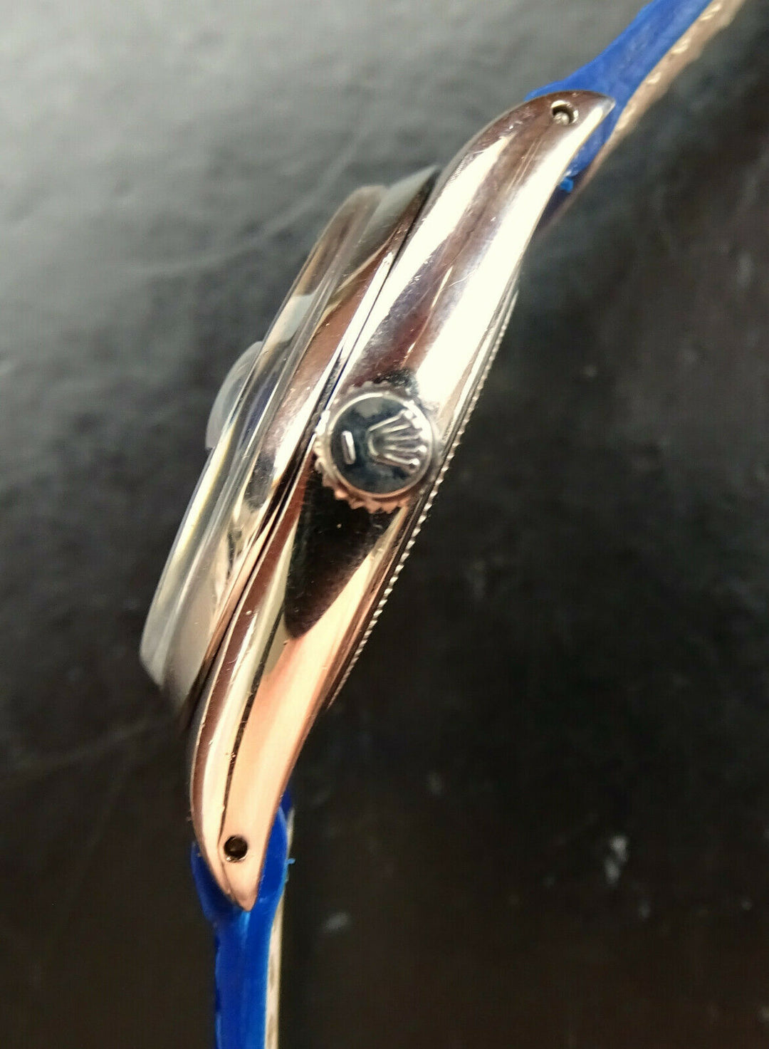 Rolex Watch ♛ Oyster Date 35 mm bluedream 6694 Vintage Elegant Luxury Men's Watch 1964