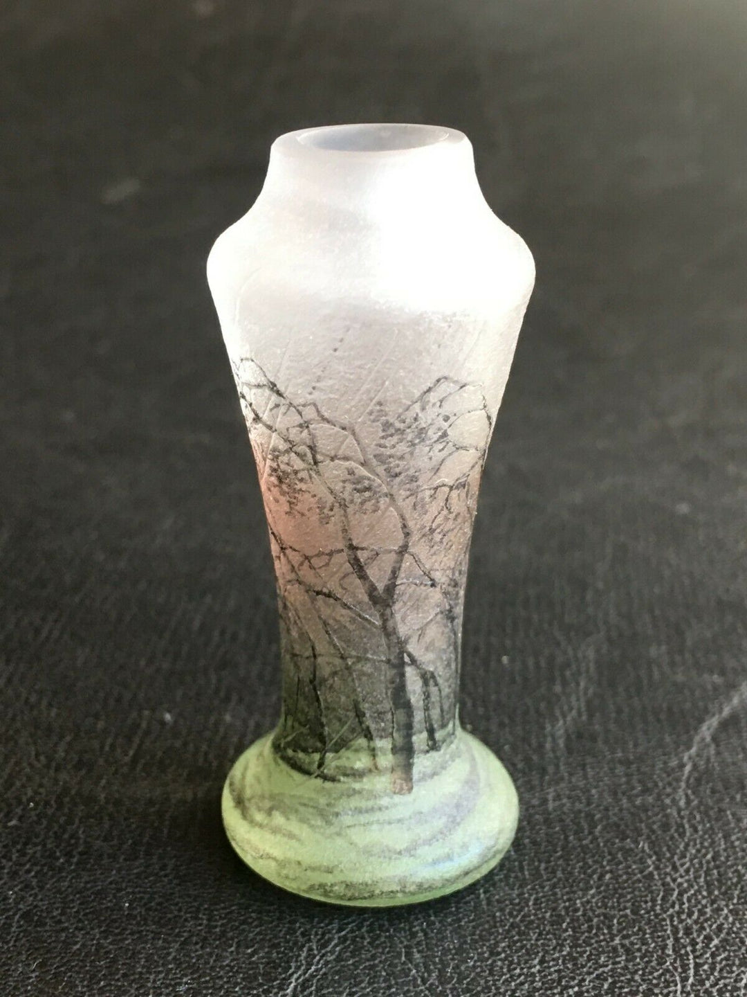 Vase Daum Nancy (Miniature) Art Nouveau 1900