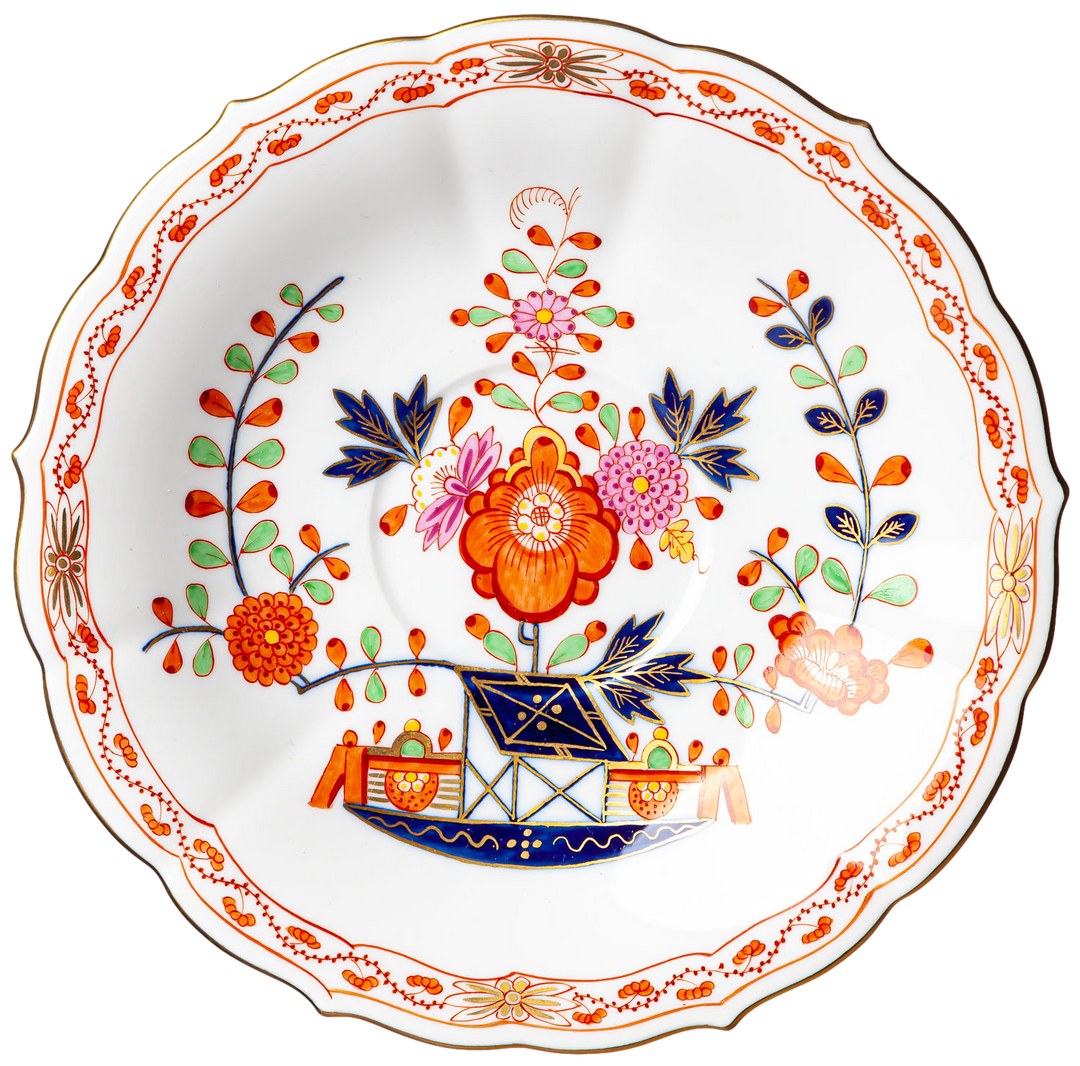 マイセン　御所車　カップ＆ソーサーセット　