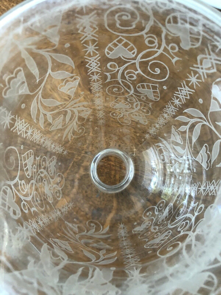 Baccarat Etched Crystal Cordial Decanter France