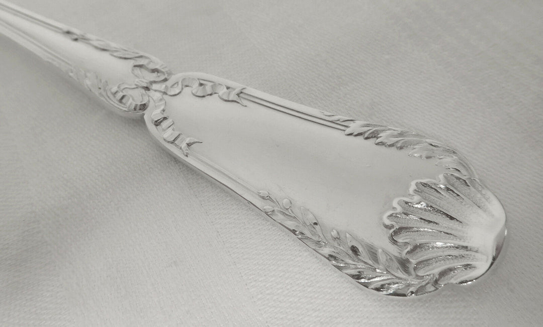 PUIFORCAT : ménagère en ARGENT MASSIF modèle Pompadour, POINCON MINERVE - 80pcs