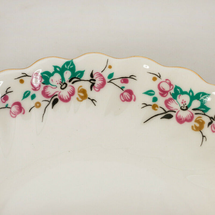 Spring Flowers Bone China Coffee Cup Saucer Imperial Porcelain Lomonosov LFZ