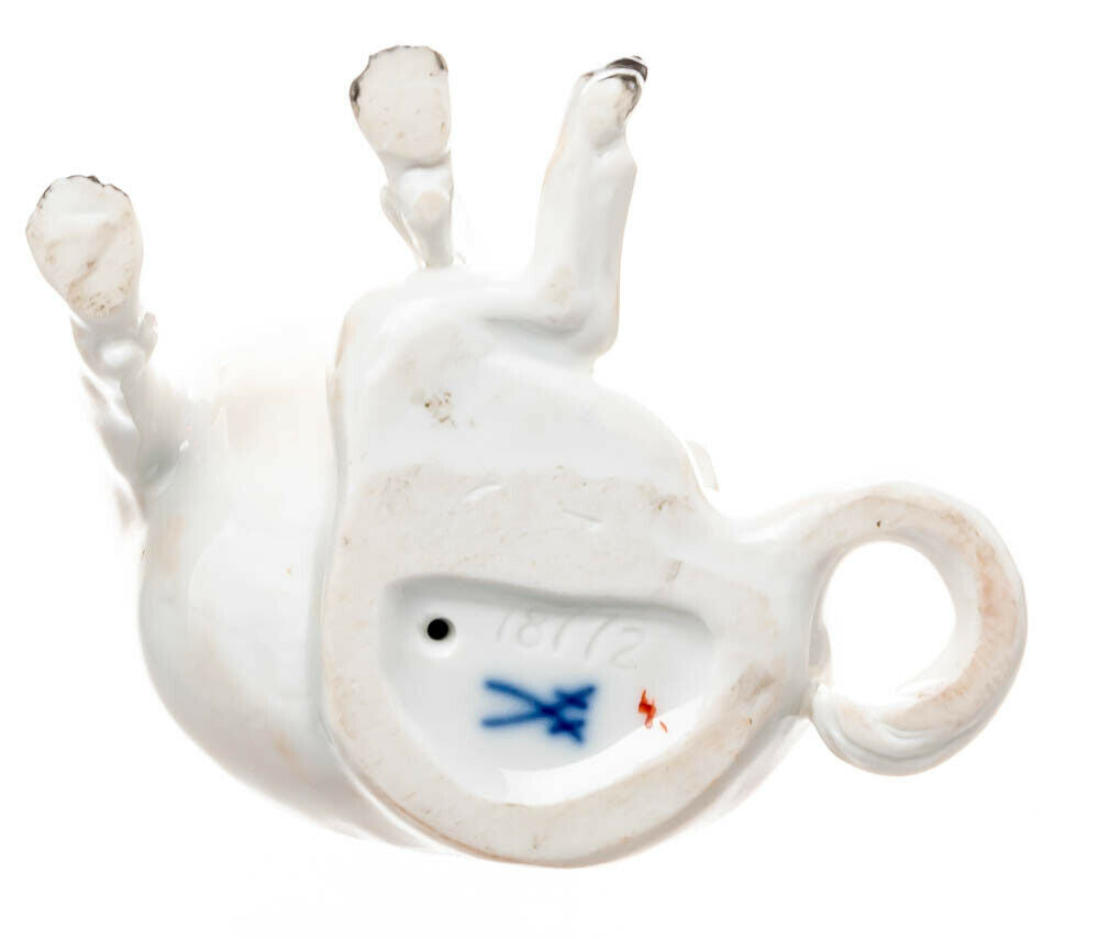 マイセン人形 パグ  動物シリーズ 1級品 1970年 6,5cm