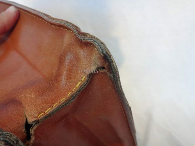 AUTH LOUIS VUITTON DOCUMENT Nomade Leather BAG LV73