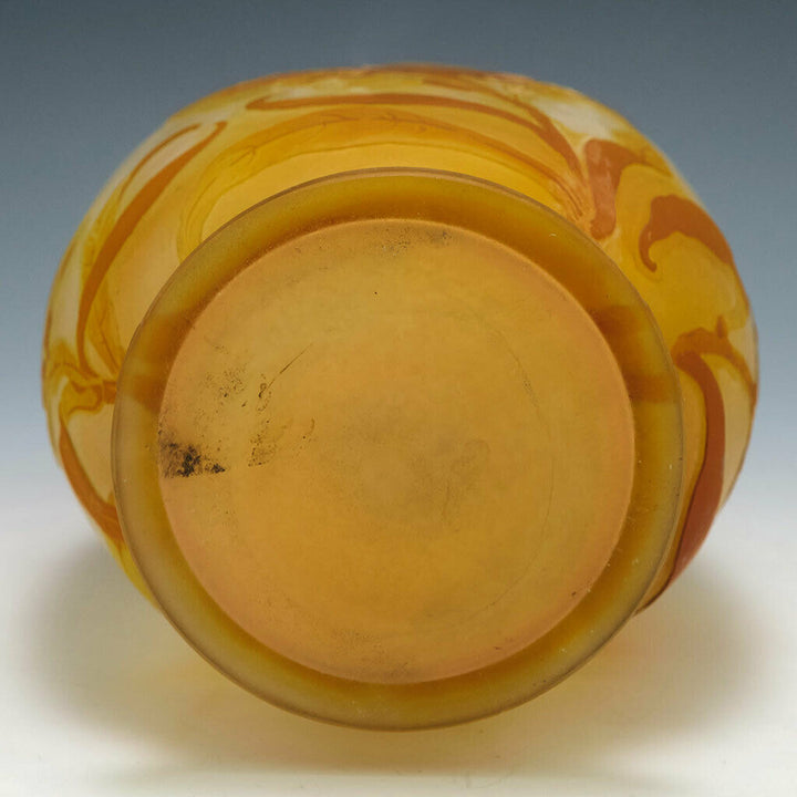 An Emile Galle Cameo Glass Vase c1900