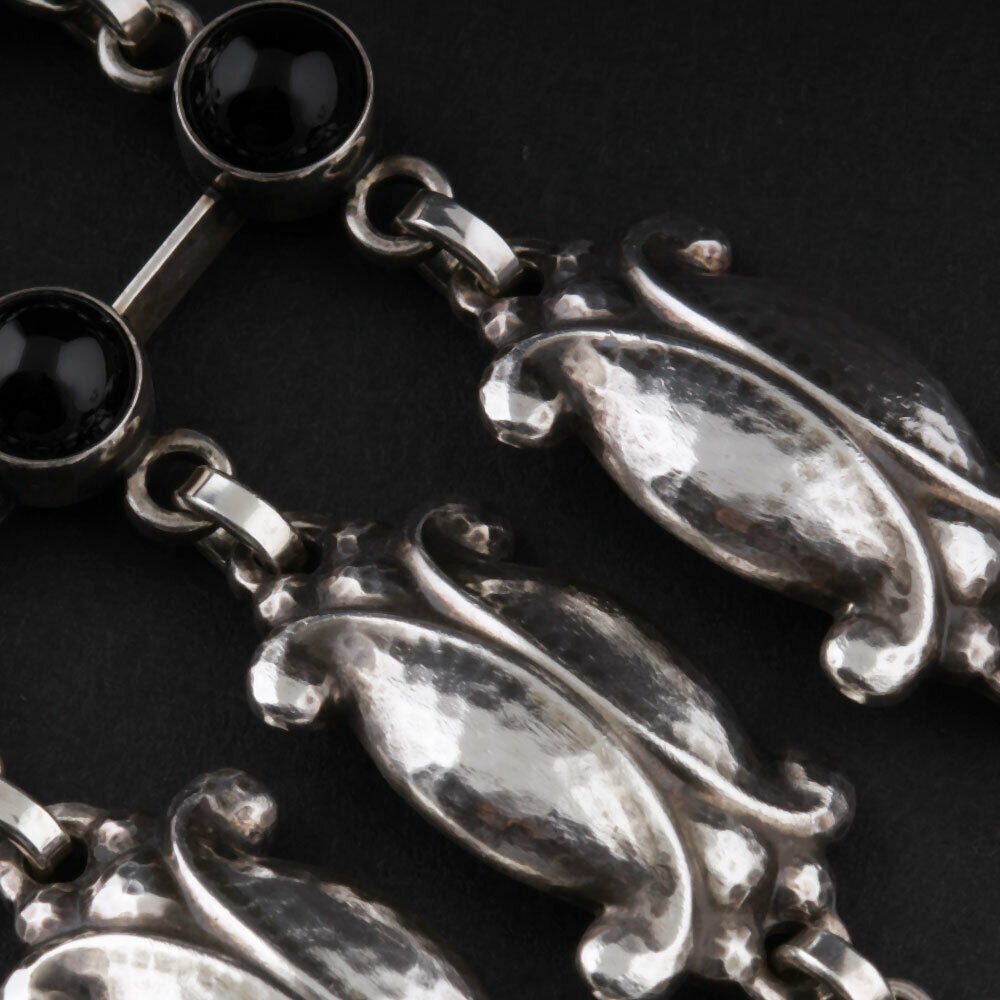 ジョージジェンセン スターリングシルバー ブレスレット ブラック