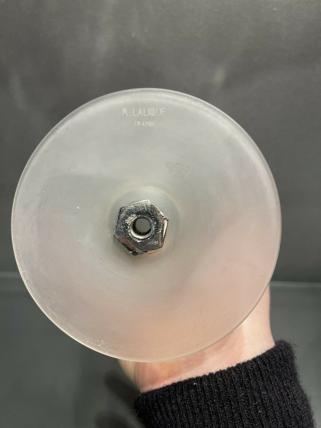 Lampe Six Danseuses Verre Patiné Rene Lalique R.Lalique Glass Lamp Dancing Women