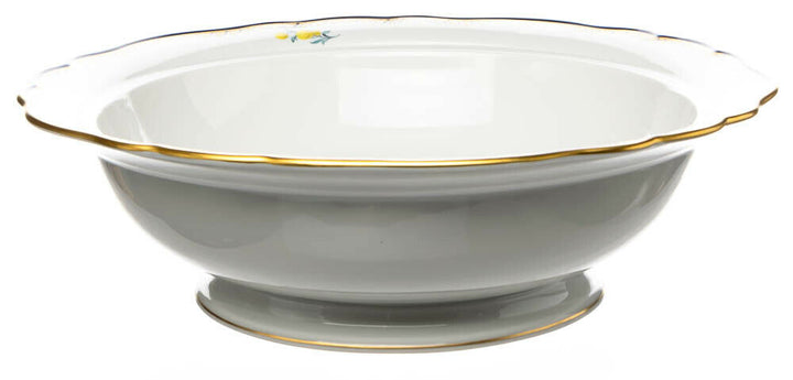 Deckelschüssel Blumenbukett A-Kante Meissen Neuer Ausschnitt 1. Wahl 1964 26,4cm