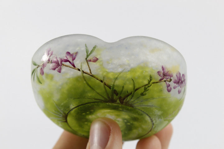 ドーム兄弟（ドームナンシー）沈丁花の花の豆皿
