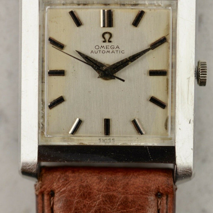 C.1959　ヴィンテージオメガ　自動式　タンク　オートマティック　腕時計　CAL.Ω570　型番3999-4SC　スチール製