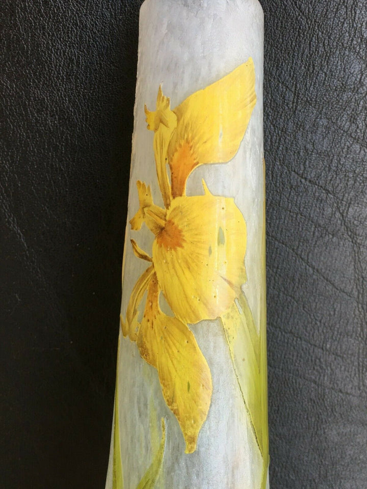 Vase Daum Nancy (Art Nouveau 1900)