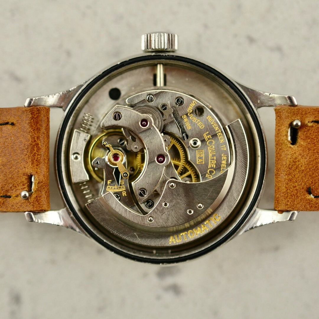 1946年　ヴィンテージ ジャガー・ルクルト　オートマチック　ミリタリー　バンパー　　腕時計 cal.12A スチール製