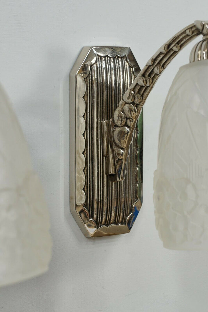 エティエ・ヴァンソン　19330年アールデコ　ウォールランプ