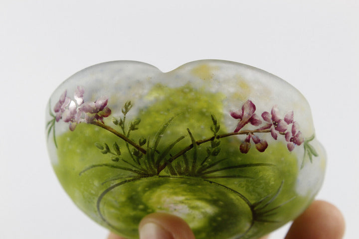 ドーム兄弟（ドームナンシー）沈丁花の花の豆皿
