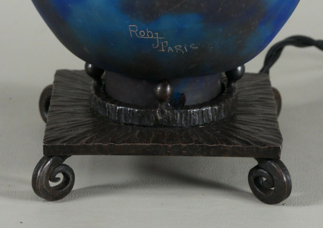 ROBJ : RARE FRENCH 1925 ART DECO LAMP perfume burner .............. France 1930