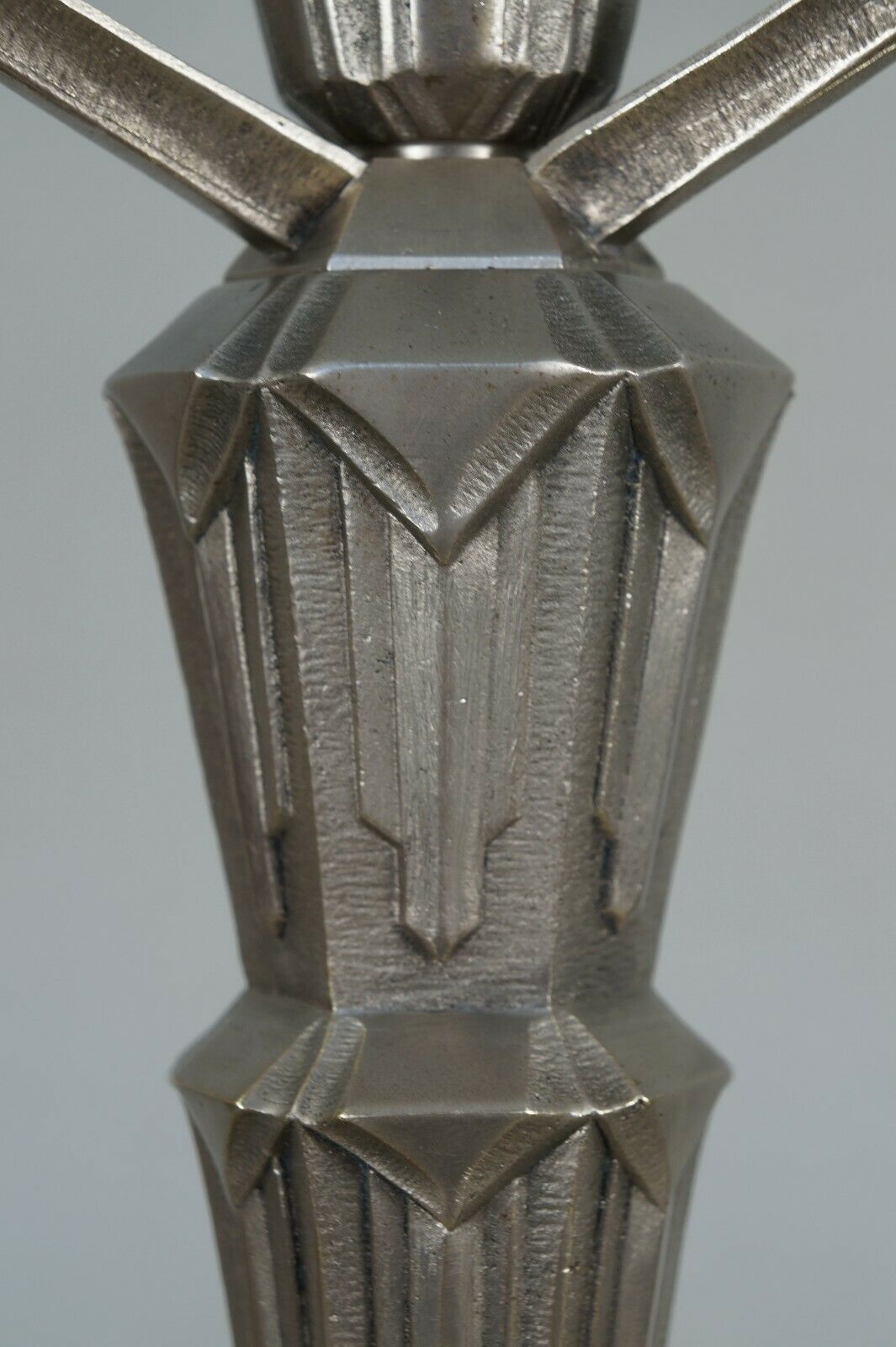 MAYNADIER & MULLER : large French 1930 art deco lamp ..... daum era france