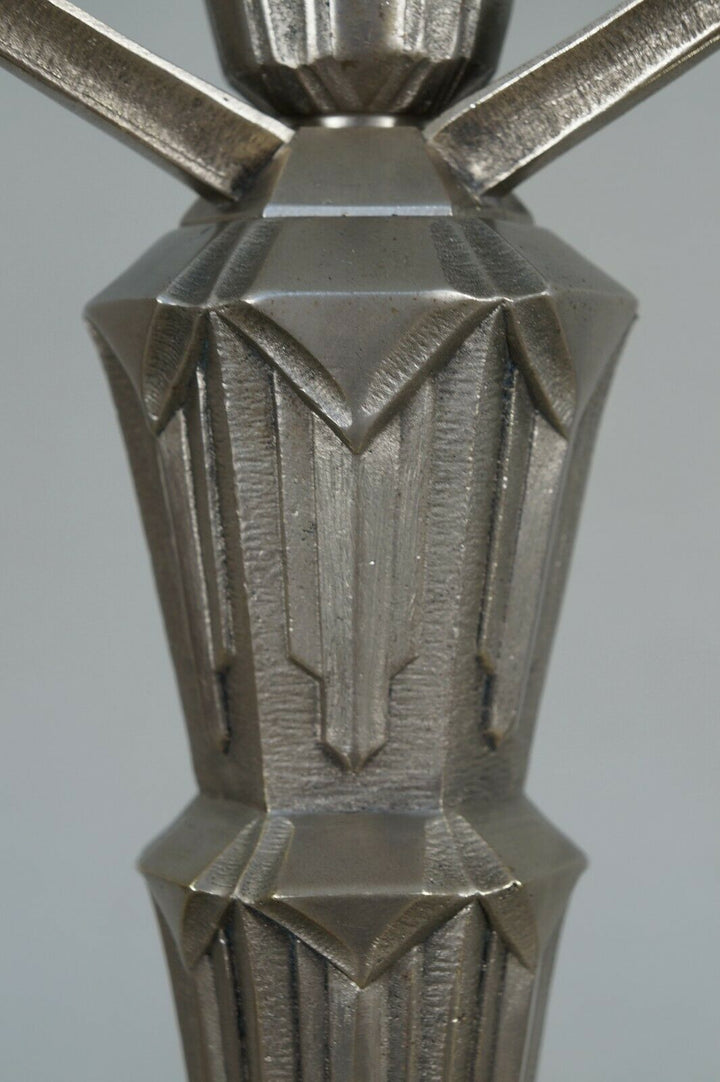 MAYNADIER & MULLER : large French 1930 art deco lamp ..... daum era france