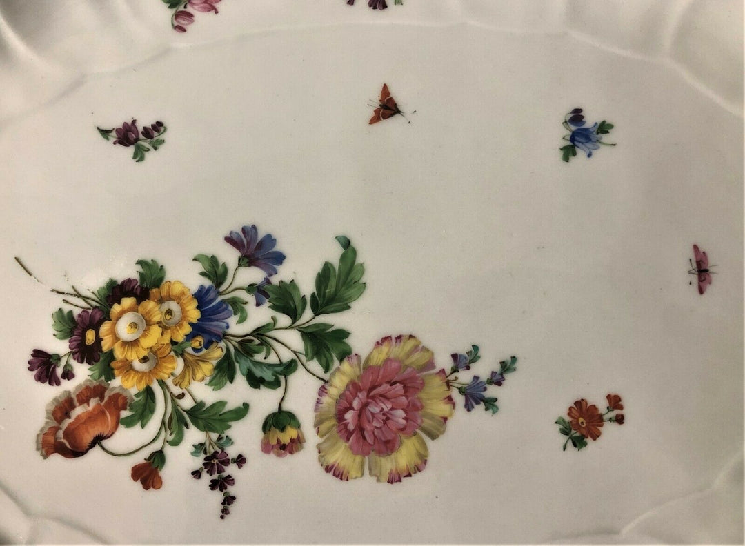Large Original Meissen Insects / Bugs Serving Tray/Platter