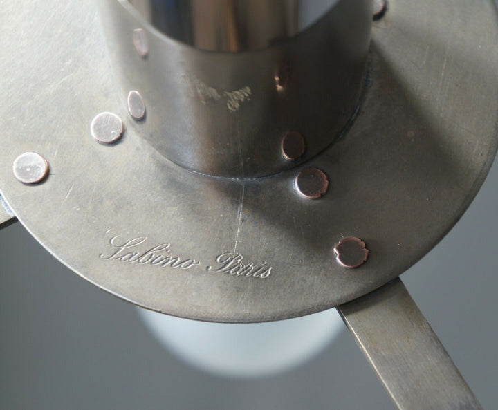 SABINO : large French 1930 art deco lamp ................ muller daum era France