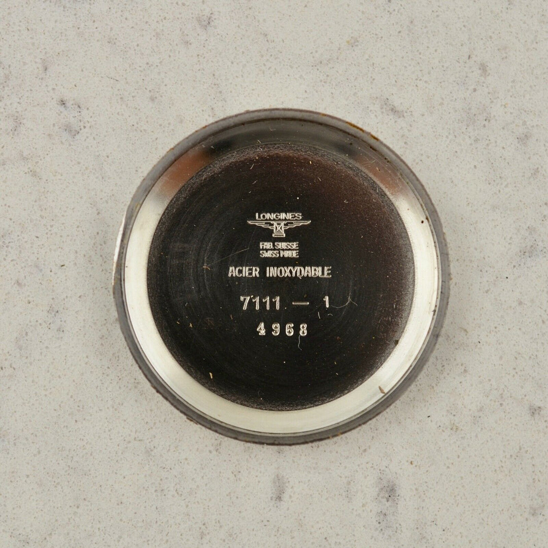 1960年　ヴィンテージ ロンジン カラトラバ　腕時計 参考番号7111-1 cal.12.68z　スチール製