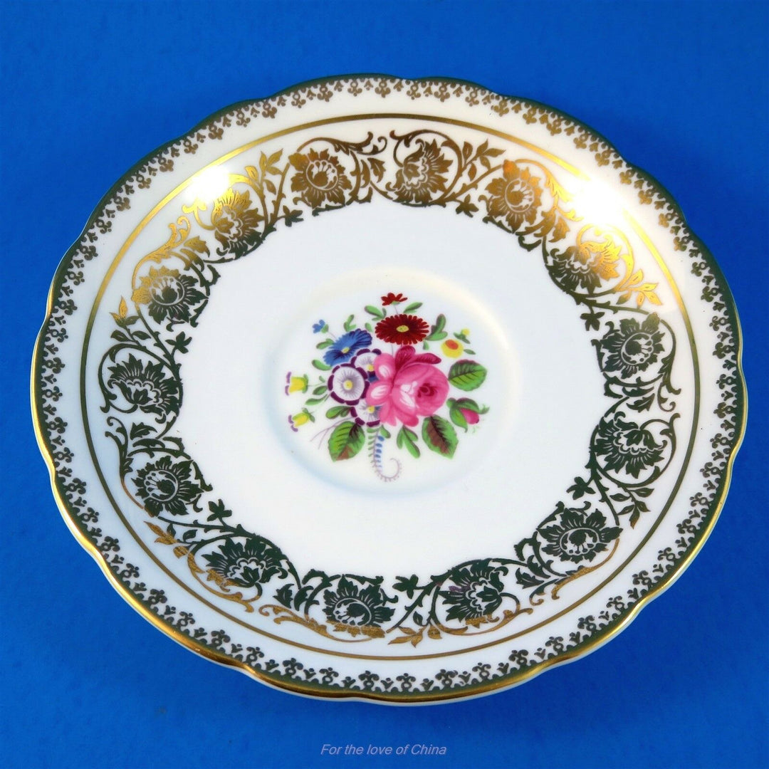 パラゴン　花とゴールドガーランドの煌めきカップ＆ソーサー　