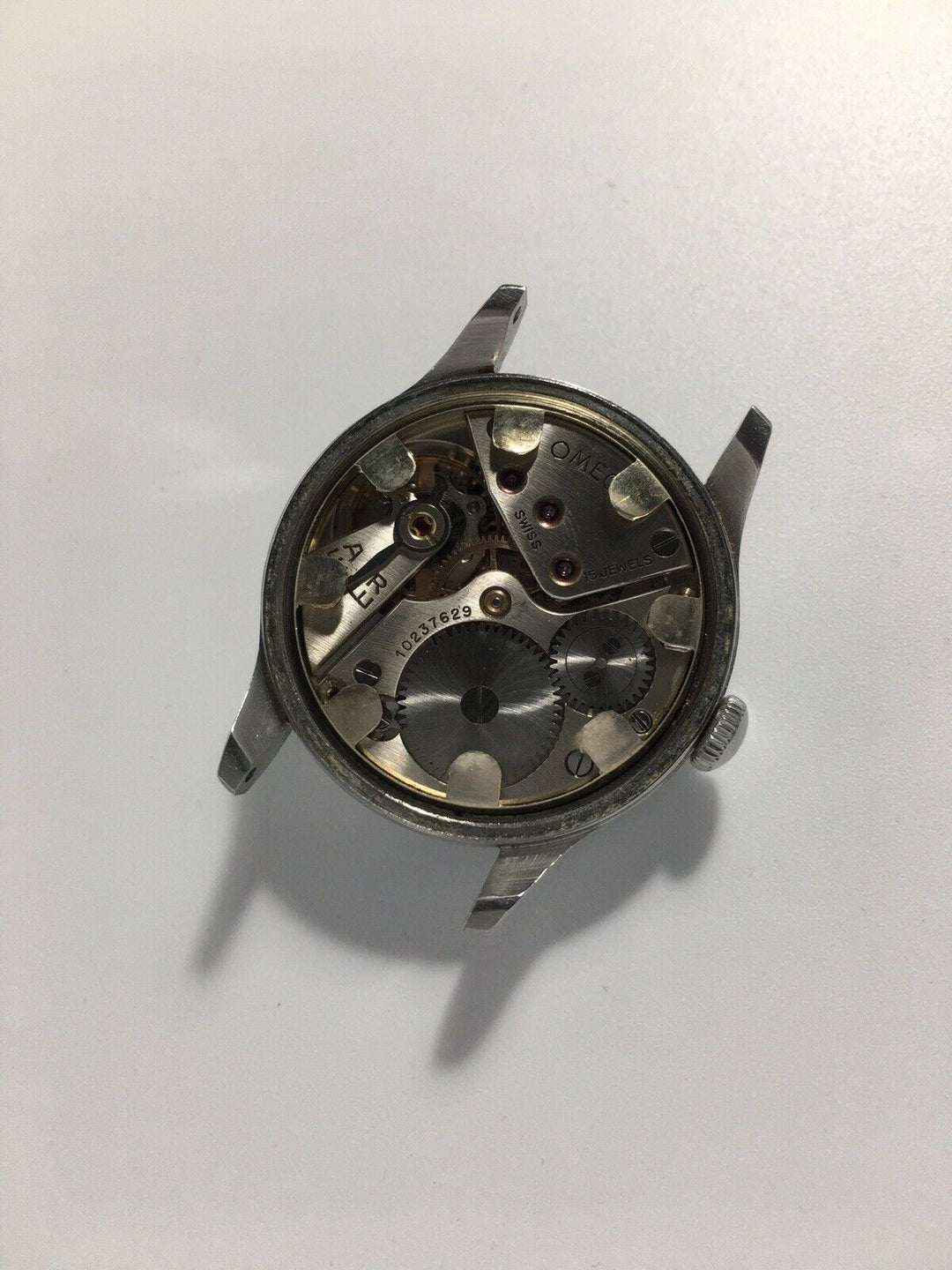 オメガ スベラン 1950年 ミリタリーヴィンテージ   30t2  ツートン ref. 2400-5