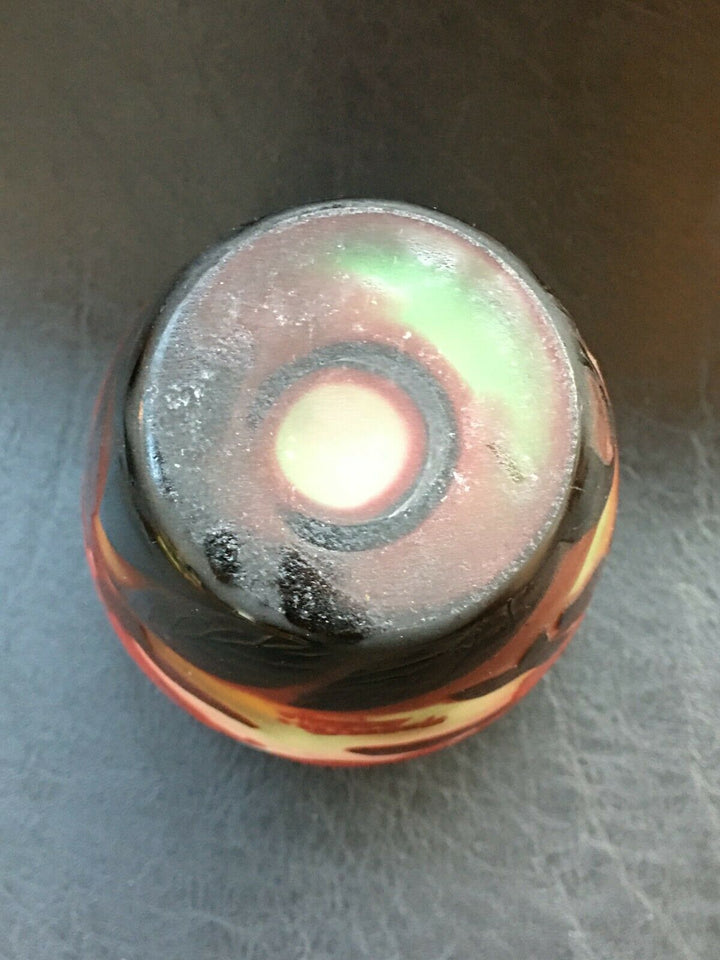 ミューラー兄弟　ハイビスカスの花瓶　1900年