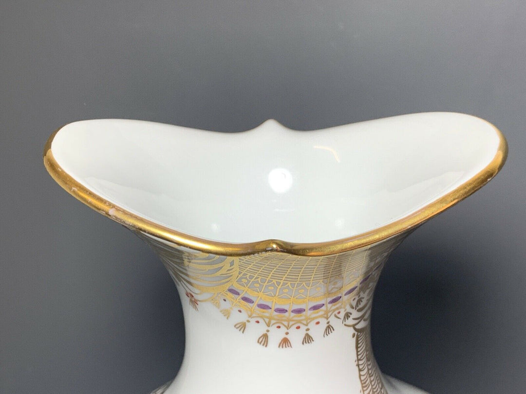 GROSSE MEISSEN VASE 1001 NACHT VIEL GOLD HEINZ WERNER SEHR GUTER ZUSTAND H:45cm