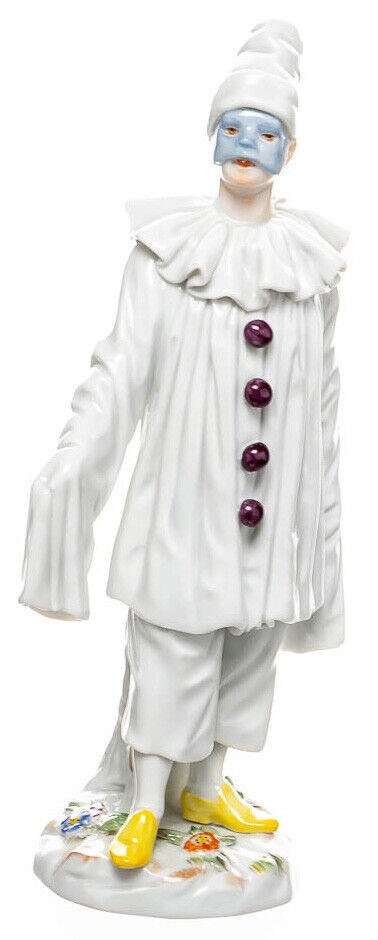 マイセン人形　フィギュリン　題名『道化師』　ケーニッヒデザイン