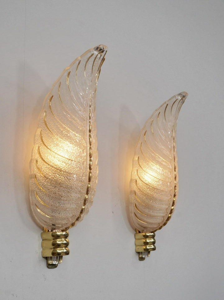 PETITOT : PAIR OF FRENCH ART DECO WALL SCONCES . lights . Gauthier EJG Ezan 1930