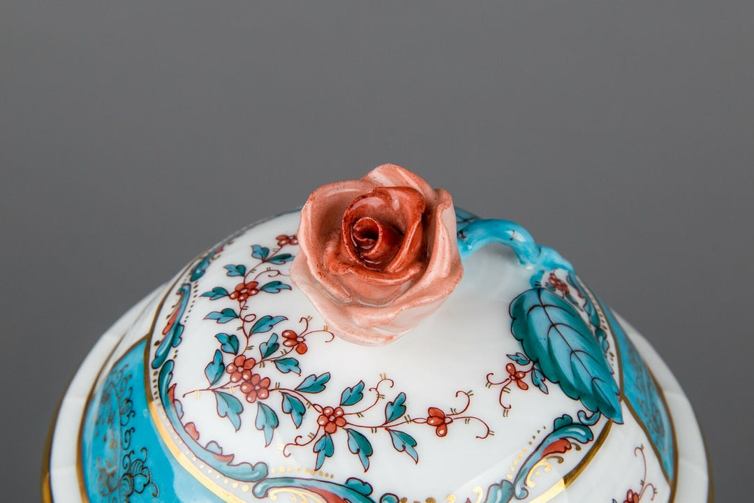 ヘレンド トゥッピーニの角笛 特大ティーセット – アンティーク