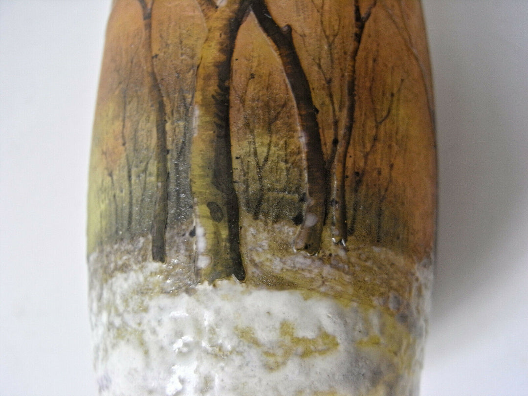DAUM FRÈRES, NANCY: VASE "ARBRES EN HIVER" 1890-96 SIGNIERT garantiert original