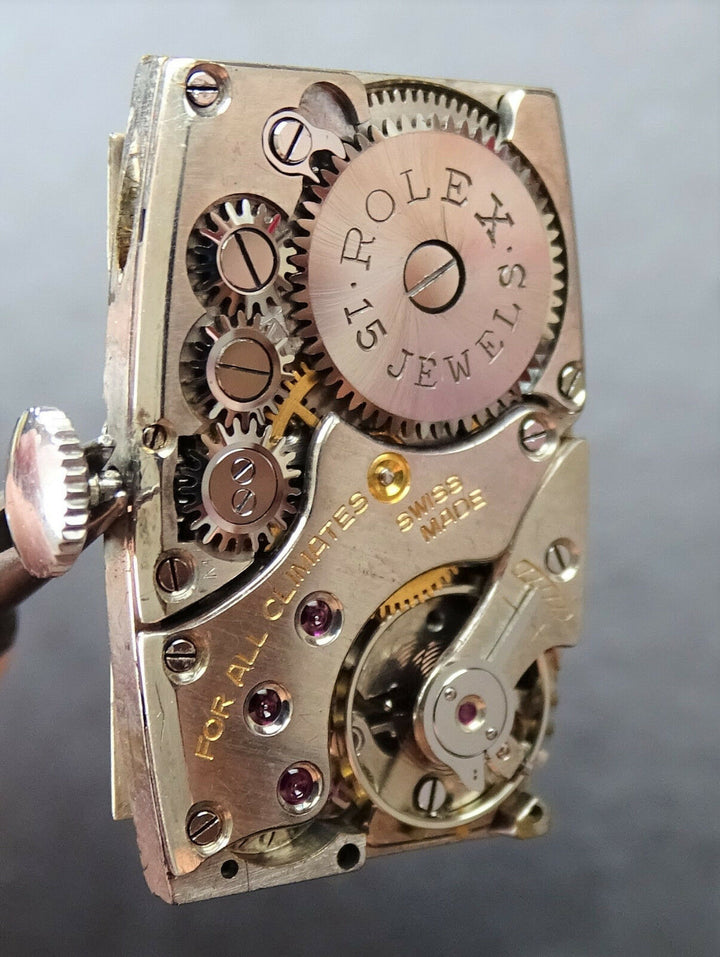 Rolex ♛ 2150 Art Deco Antique ELEGANT RARE Luxury Men's Doctor's Watch 1925