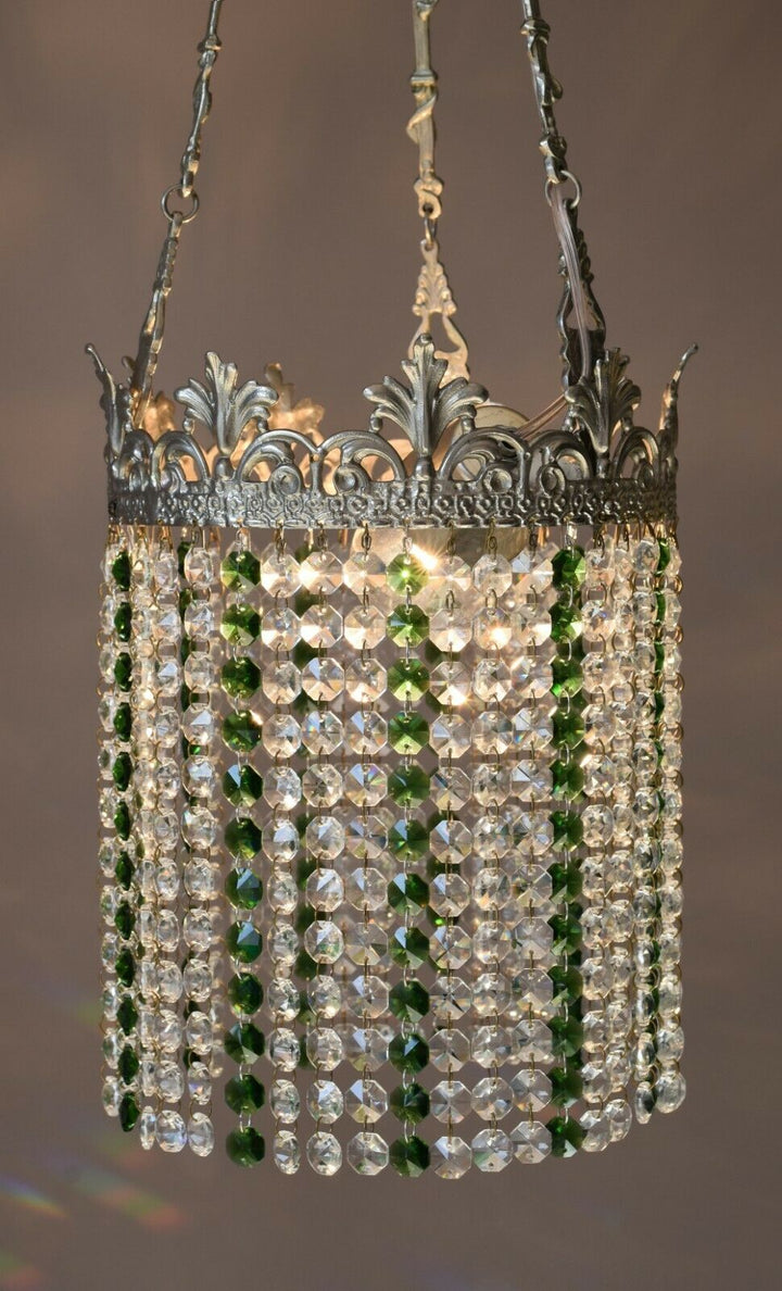 French Empire Chandelier, Antique Style Vintage Hallway Lighting, Lamp Pendant